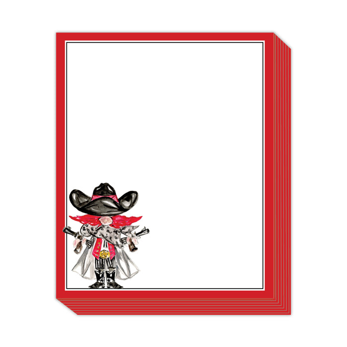 Red And Black Raider Stack Pad
