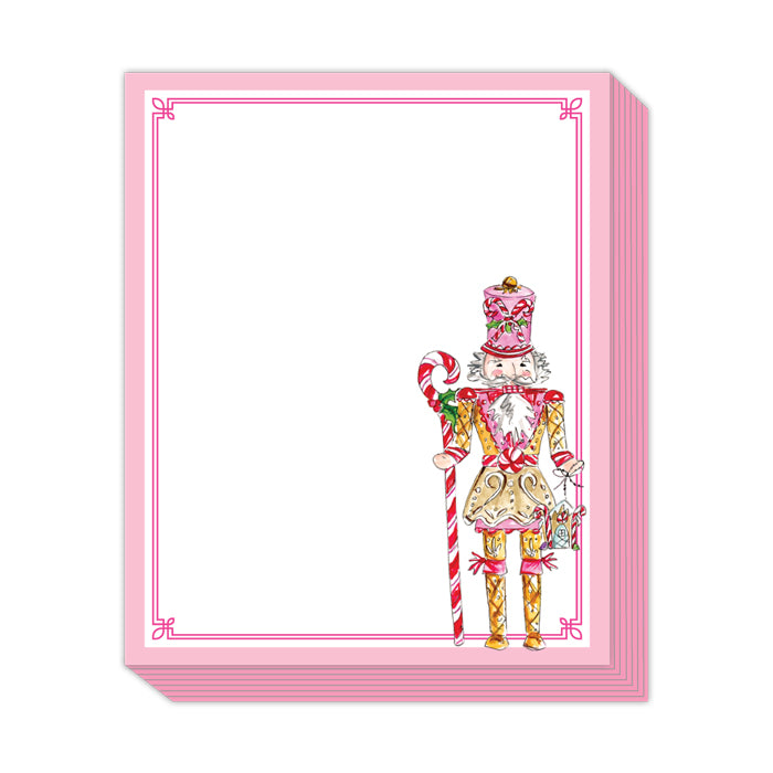 Pink Candy and Gingerbread Nutcracker Stack Pad