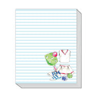 Blue Stripe Pickleball Stack Pad