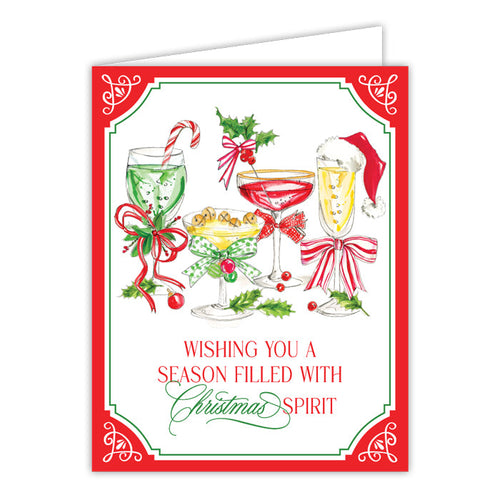 Wishing You A Season Filled With Christmas Greeting Card