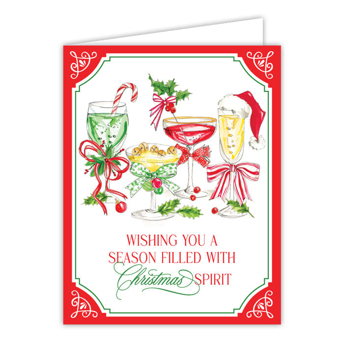 Wishing You A Season Filled With Christmas Greeting Card