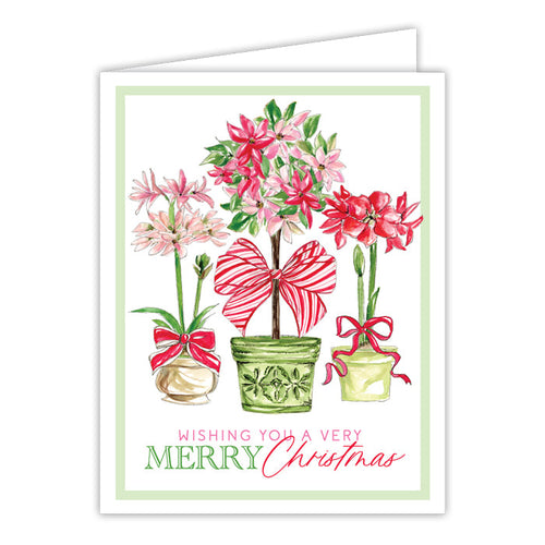 Wishing  You A Very Merry Christmas Greeting Card