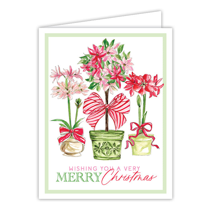 Wishing  You A Very Merry Christmas Greeting Card