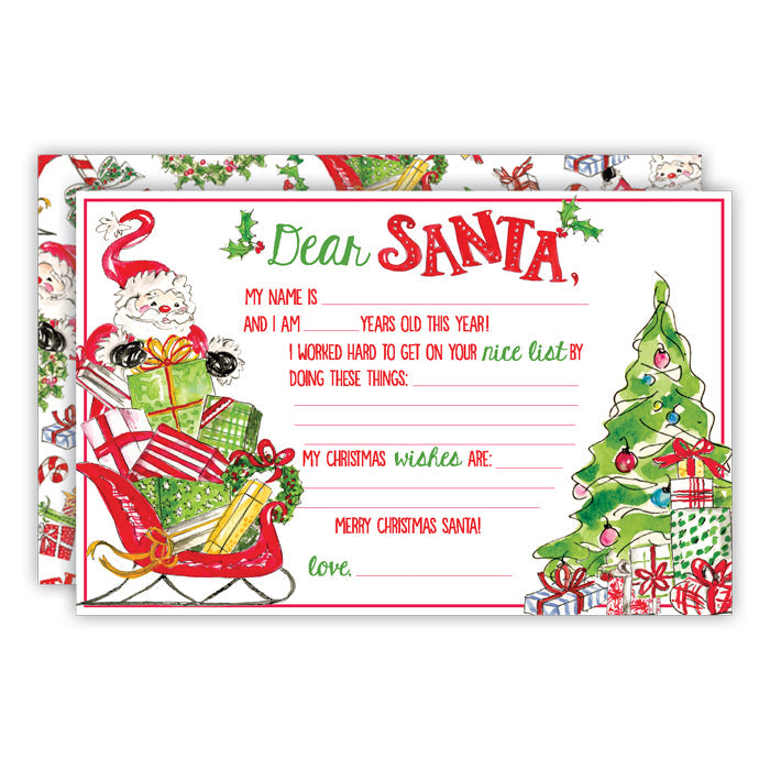 Happy Santa Letter to Santa