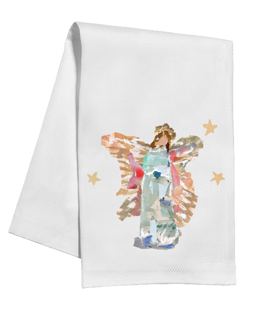 Lauren Dunn Blue Angel Kitchen Towel