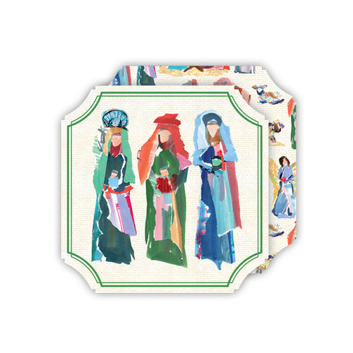 Lauren Dunn Wisemen Trio Ticket Coasters
