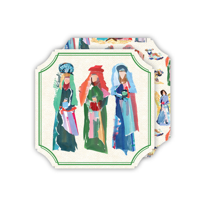 Lauren Dunn Wisemen Trio Ticket Coasters