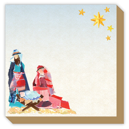 Lauren Dunn Nativity Scene Luxe Notepad