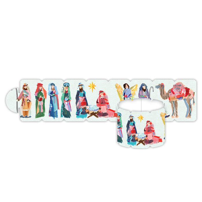Lauren Dunn Nativity Scene Napkin Rings