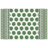 Sue Sartor Holiday Green Fiore Paper Placemat