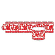 Sue Sartor Holiday Red Bamboo Napkin Rings