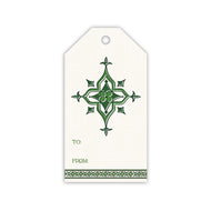 Sue Sartor Holiday Green Fiore Gift Tags
