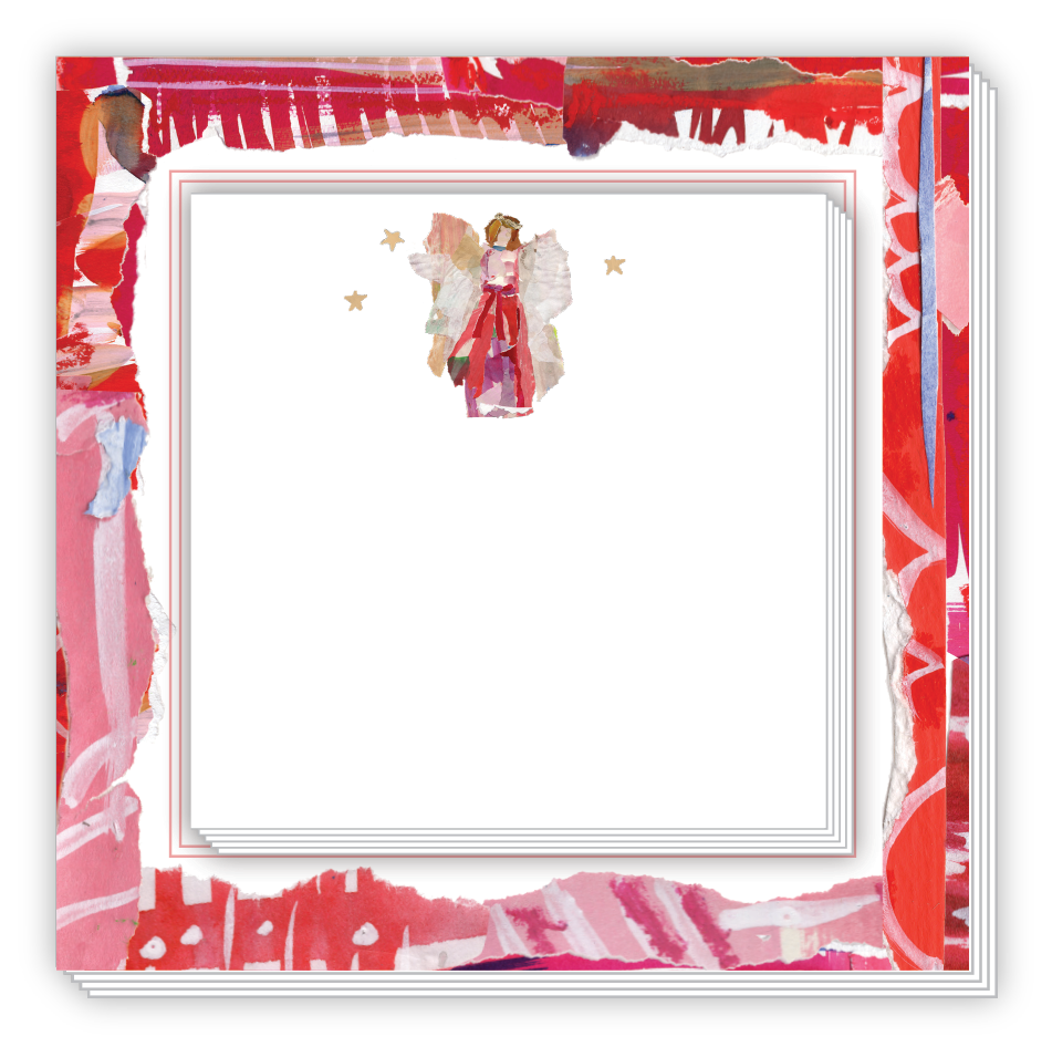 Lauren Dunn Red Angel Notepad Duo