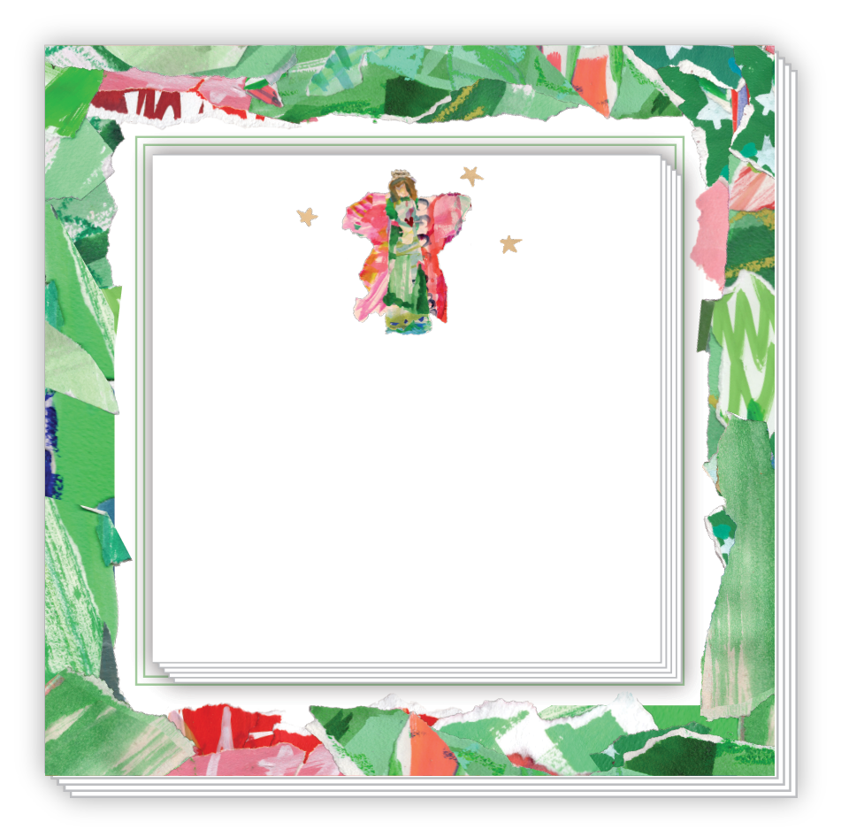 Lauren Dunn Green Angel Notepad Duo