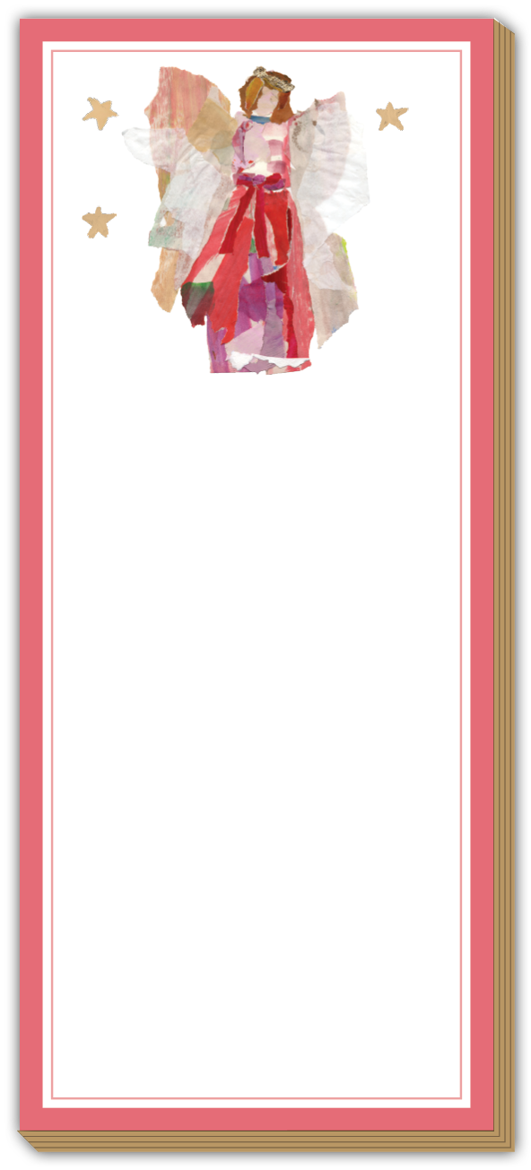 Lauren Dunn Red Angel Skinny Luxe Notepad