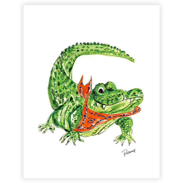 Gator Art Print