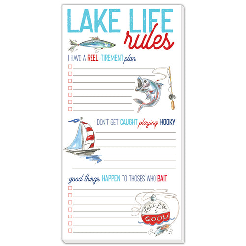 Lake Life Rules Oversized Pad