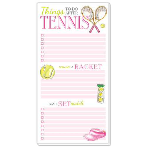 Things To Do After Tennis Oversized Pad