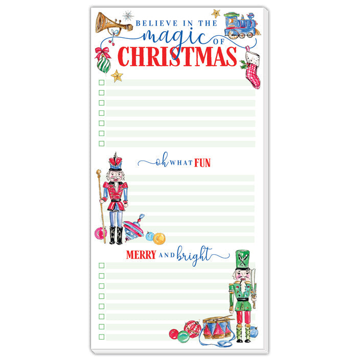Traditional Christmas Toys Oversized Pad