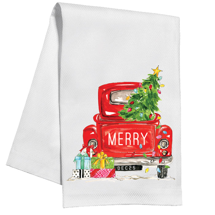 Vintage Car Kitchen Towel