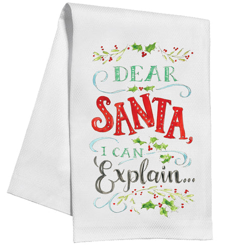 Dear Santa Kitchen Towel