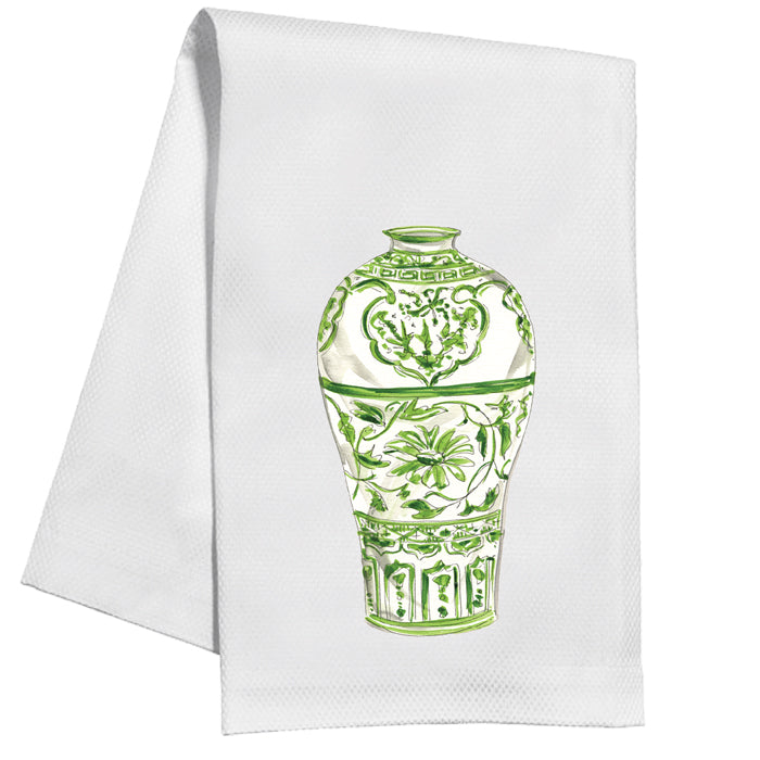 Green Urn Kitchen Towel - Thumbnail 2
