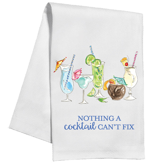 Nothing A Cocktail Can't Fix Kitchen Towel
