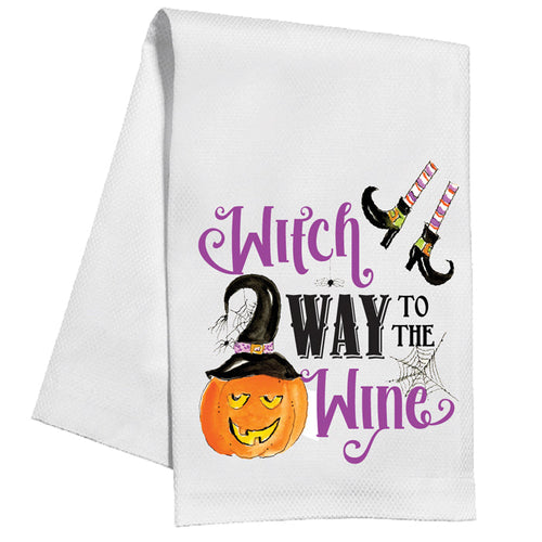 Halloween Bar Towels Be Witching in the Kitchen Holiday Haunting