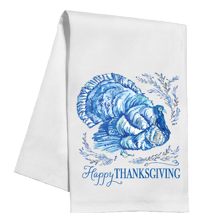 Blue Turkey Kitchen Towel