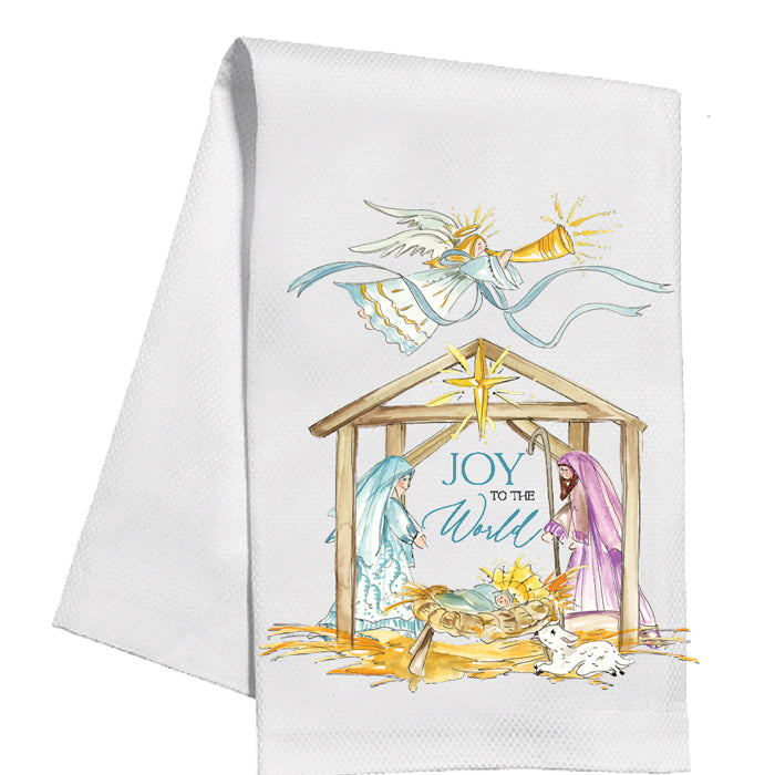 Nativity Scene Kitchen Towel