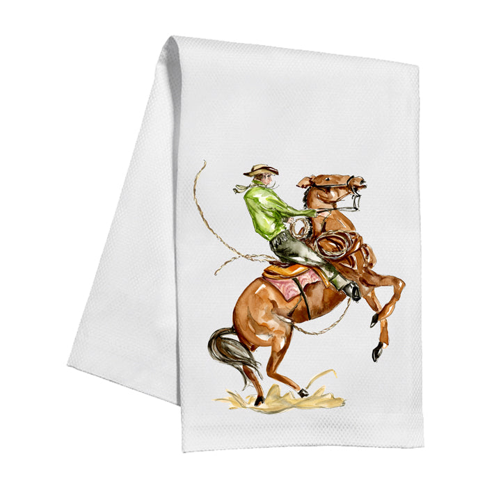 Western Cowboy Kitchen Towel