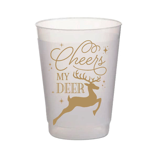 Cheers My Deer Frost Flex Cups