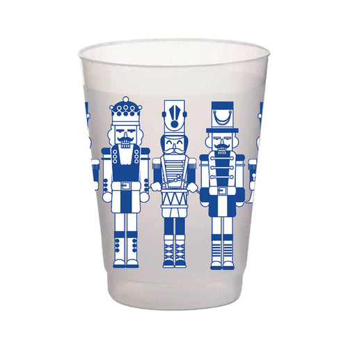 Blue Nutcrackers Frost Flex Cups