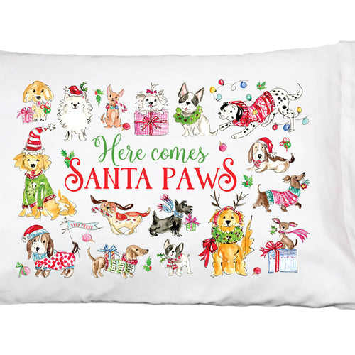 Christmas Dogs Pillowcase