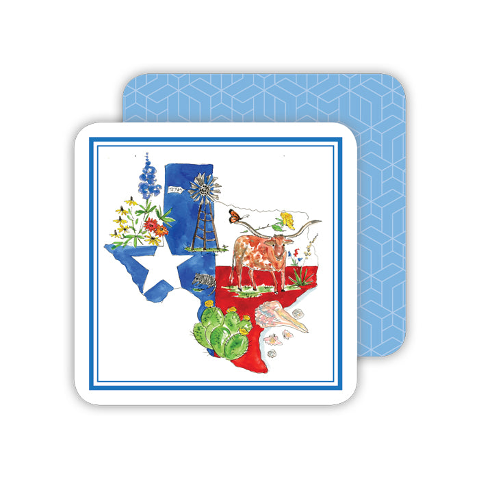 RosanneBeck Collections State of Texas Coasters - Thumbnail 2