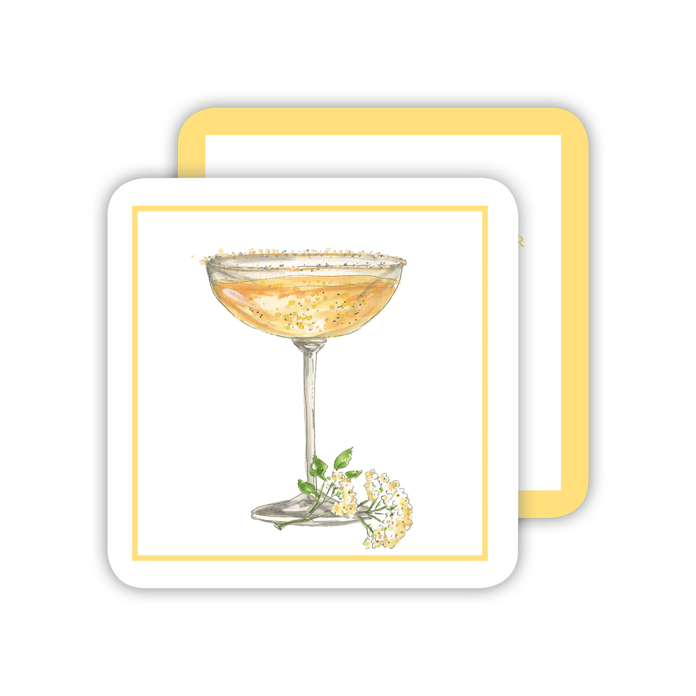 Prosecco Cocktail Paper Coasters - Thumbnail 2