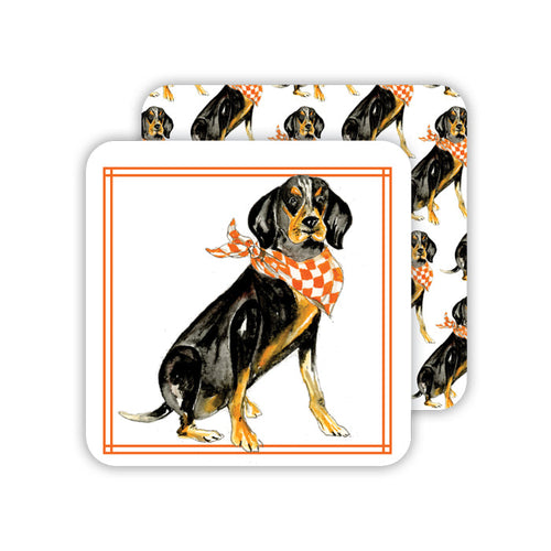 Coonhound Paper Coasters