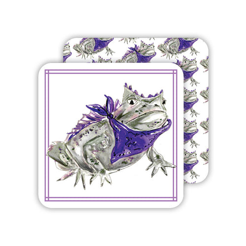 Horned Frog Paper Coasters