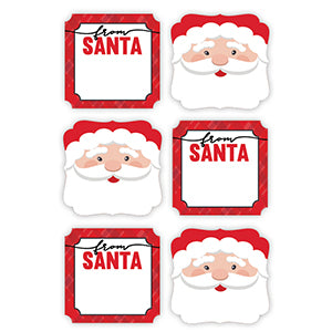 Santa Die-Cut Stickers