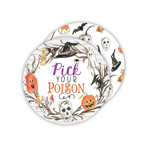 Pick Your Poison Paper Coasters