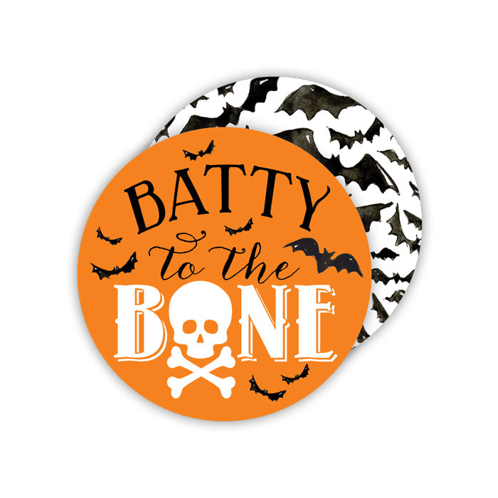 Batty To The Bone Paper Coasters