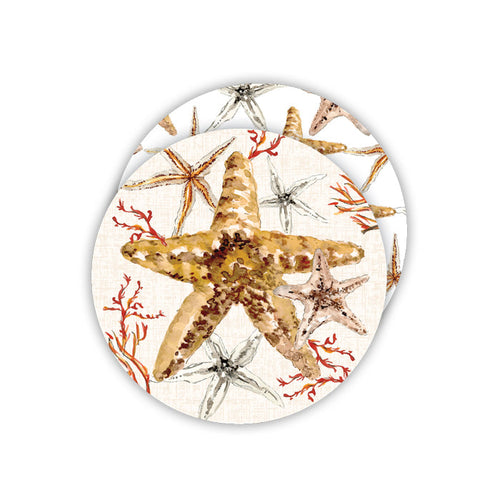 Coastal Starfish Paper Coasters