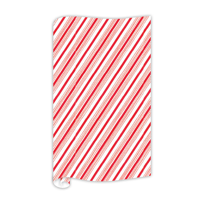 Candy Cane Pattern Wrapping Paper