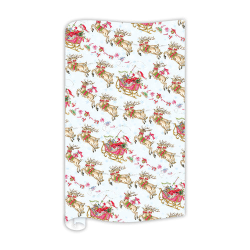 Watercolor Buffalo Check Red Wrapping Paper – RosanneBECK Collections