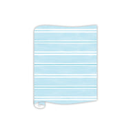 Watercolor Stripes Seaside Table Runner