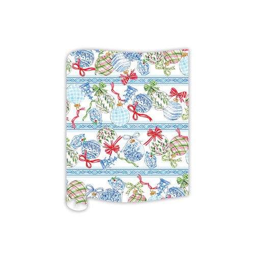 Chinoiserie Ornaments Table Runner