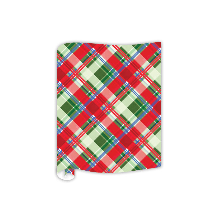 Traditional Plaid Table Runner