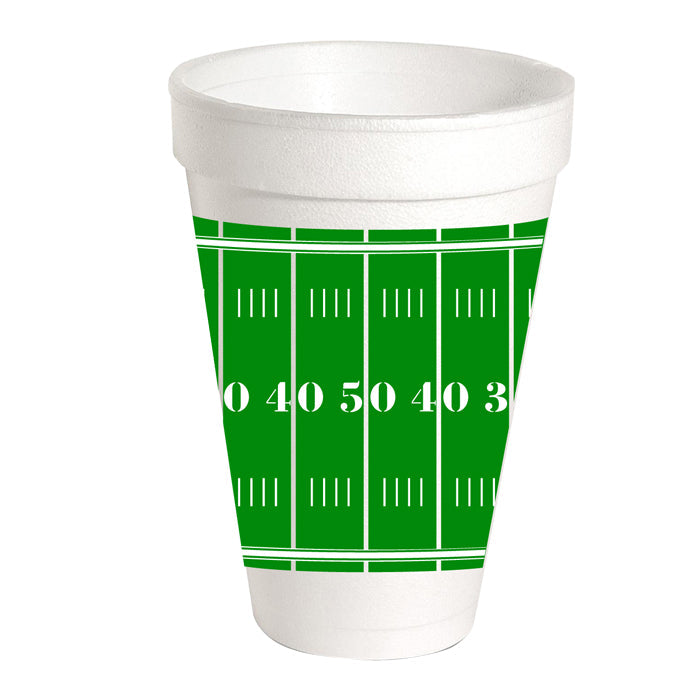 Football Field Styrofoam Cups