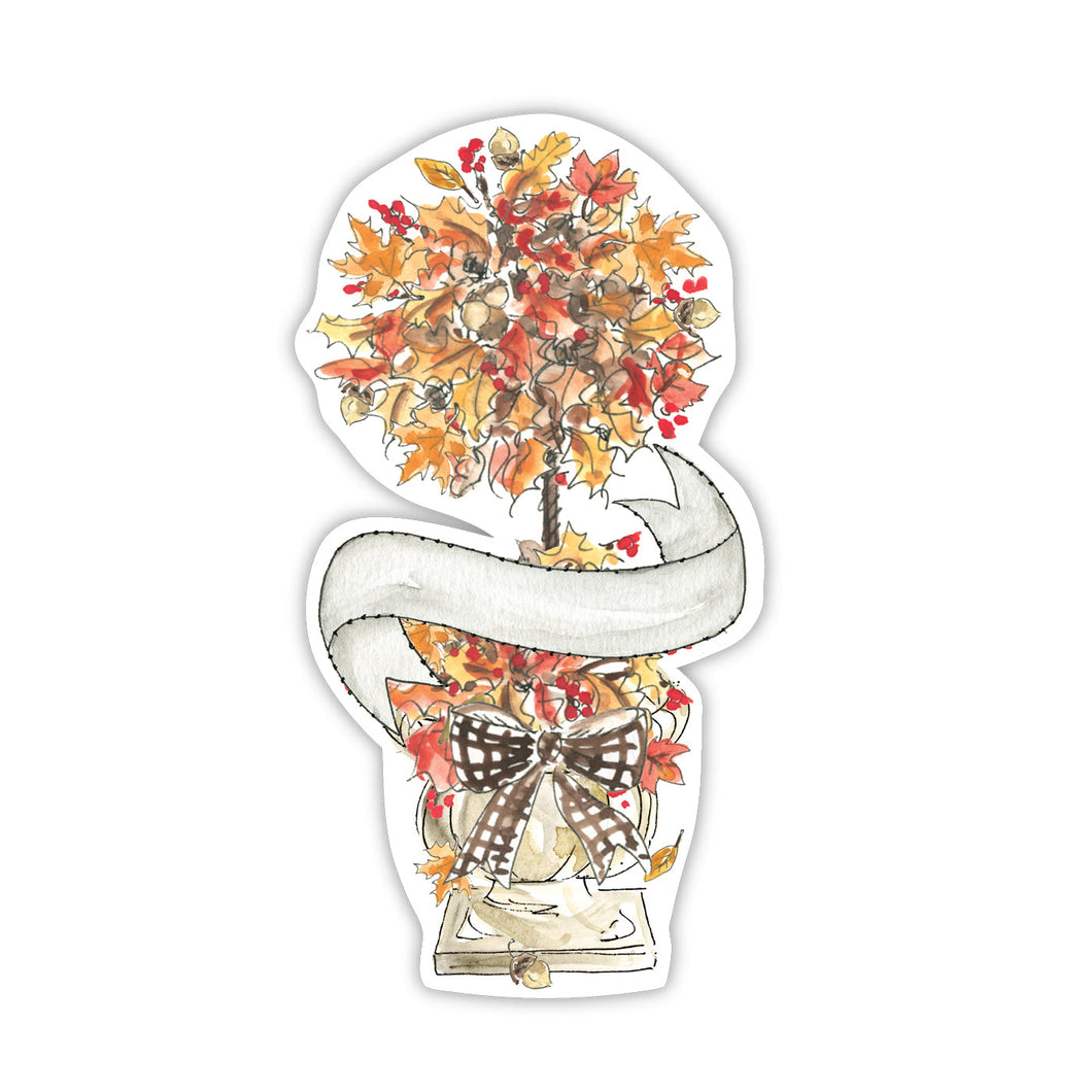 Thanksgiving Fall Topiary Die Cut Accents