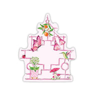 Pink Bamboo Pagoda Wonderland Die-Cut Accents